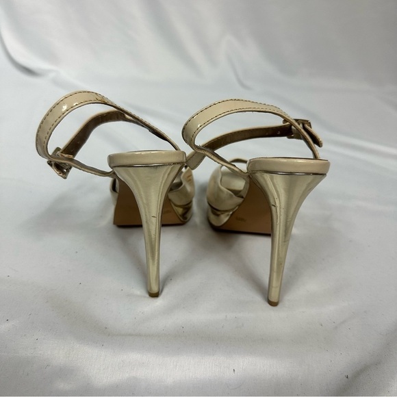 BCBGENERATION Nude and Gold Heels in Size 37.5/7.5 - Picture 3 of 6